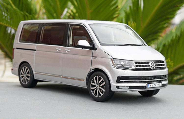 Original factory authentic 1:18 NZG VW T6 Multivan diecast metal MPV car model with small gift