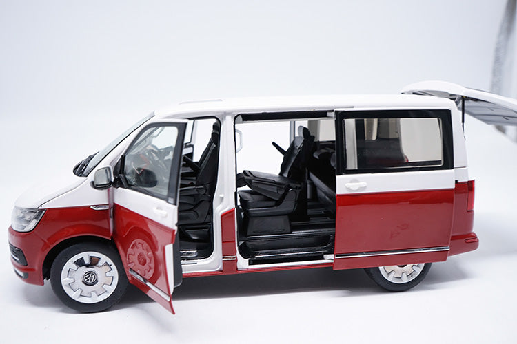 Original factory authentic 1:18 NZG VW T6 Multivan diecast metal MPV car model with small gift