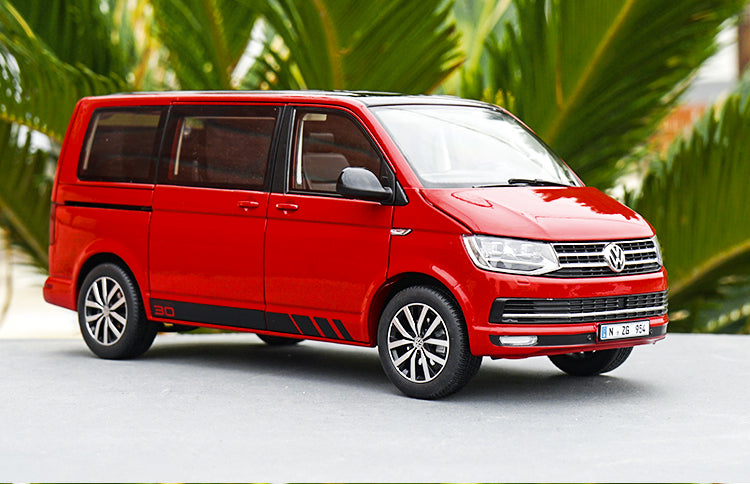 Original factory authentic 1:18 NZG VW T6 Multivan diecast metal MPV car model with small gift