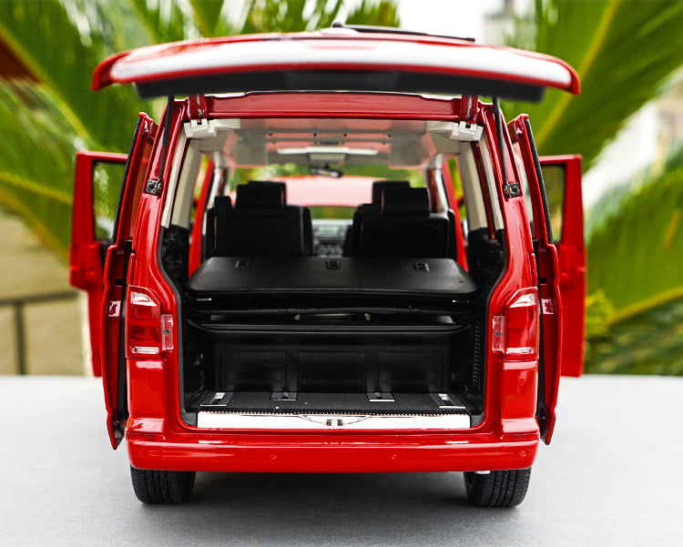 Original factory authentic 1:18 NZG VW T6 Multivan diecast metal MPV car model with small gift
