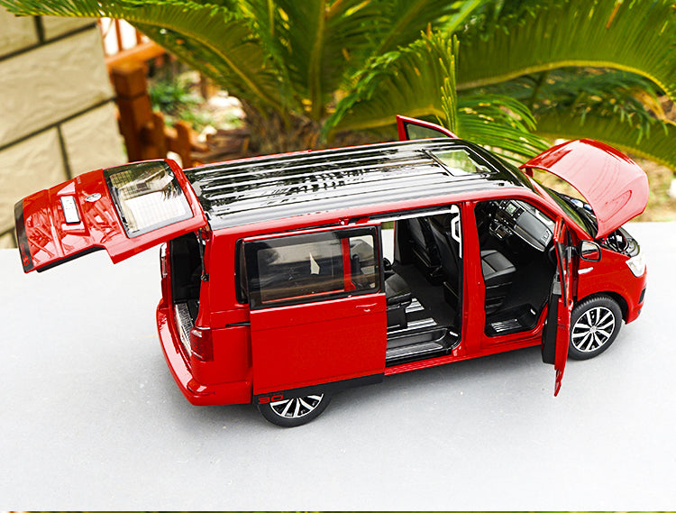 Original factory authentic 1:18 NZG VW T6 Multivan diecast metal MPV car model with small gift