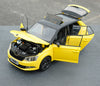 Original factory authentic 1:18 VW Skoda NEW Fabia diecast sedan car model for toys, gift, collection