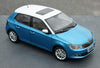 Original factory authentic 1:18 VW Skoda NEW Fabia diecast sedan car model for toys, gift, collection