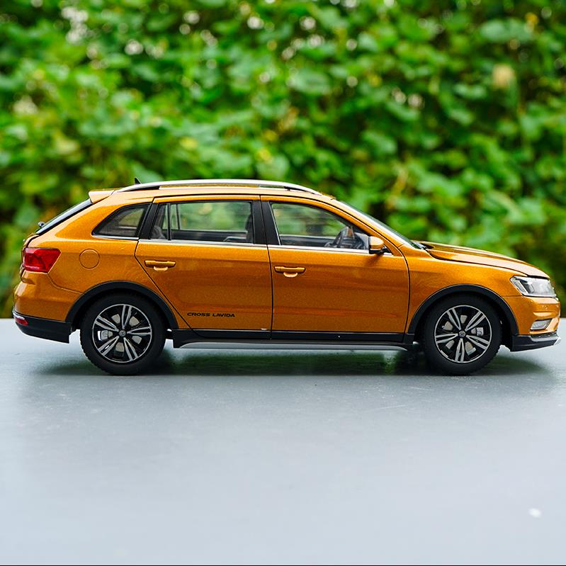 Original factory authentic 1:18 VW cross Lavida 2016 diecast car model for toys, gift, collection