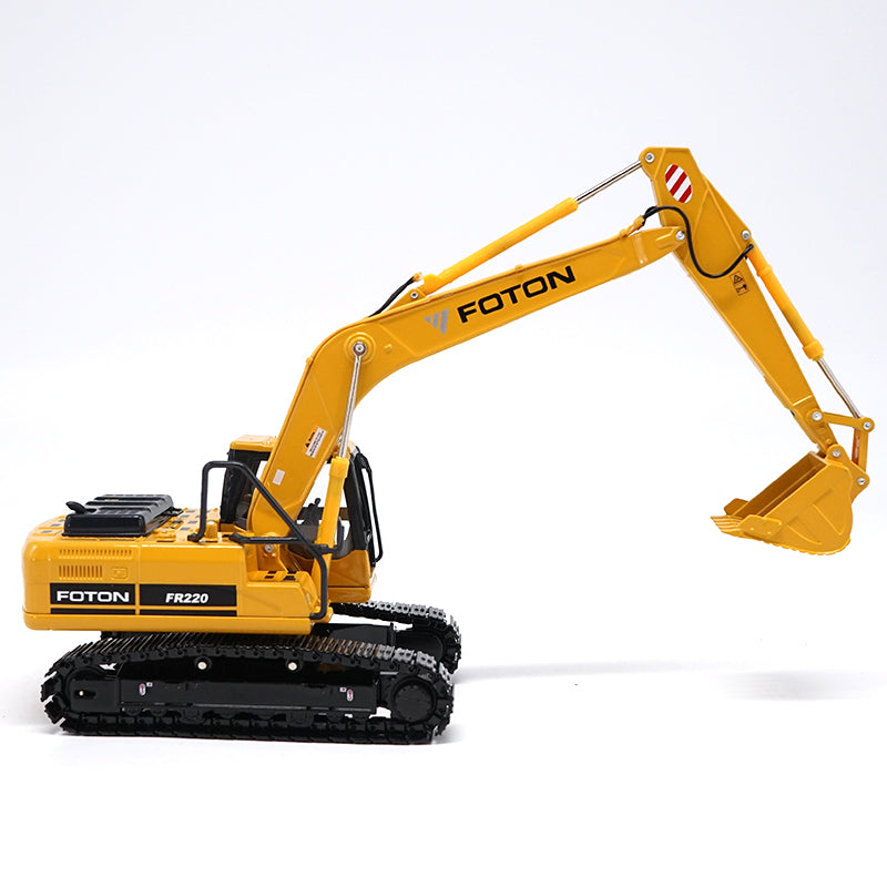 1:43 China Original Foton Lovol Fr220 Excavator Metal Model Die Cast