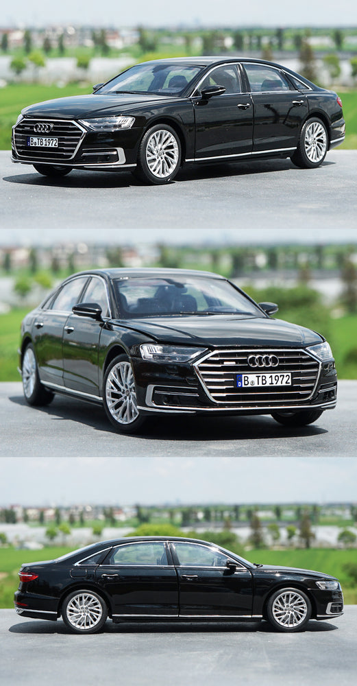 Original factory authentic 1:18 Audi A8L 2017 version Alloy diecast scale toy car model