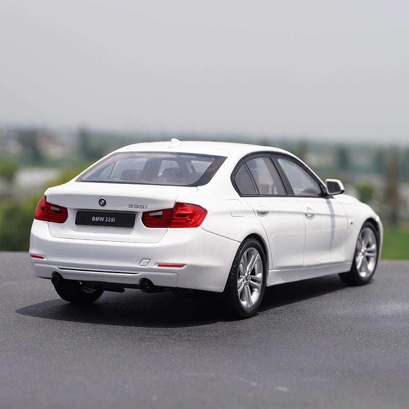 Original Red/white 1:18 Welly BMW 335i 3 serie diecast collectible alloy toy car model for gift
