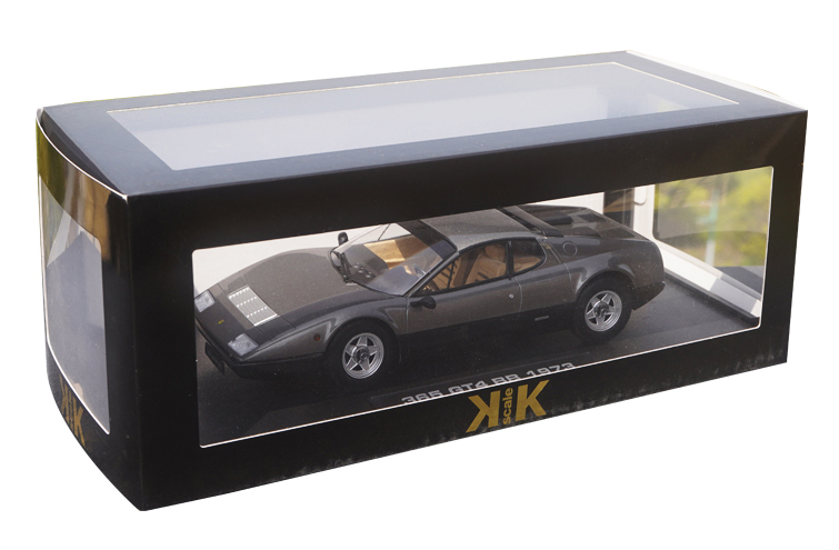 1:18kk Ferrari 365 GT4 BB 1973 Diecast alloy simulation sports car model for gift, collection