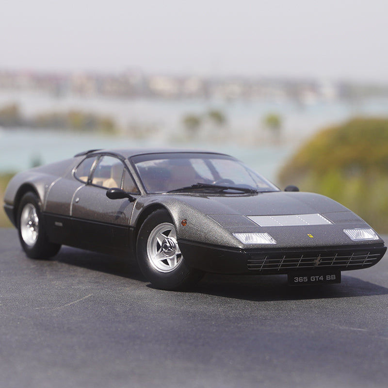 1:18kk Ferrari 365 GT4 BB 1973 Diecast alloy simulation sports car model for gift, collection