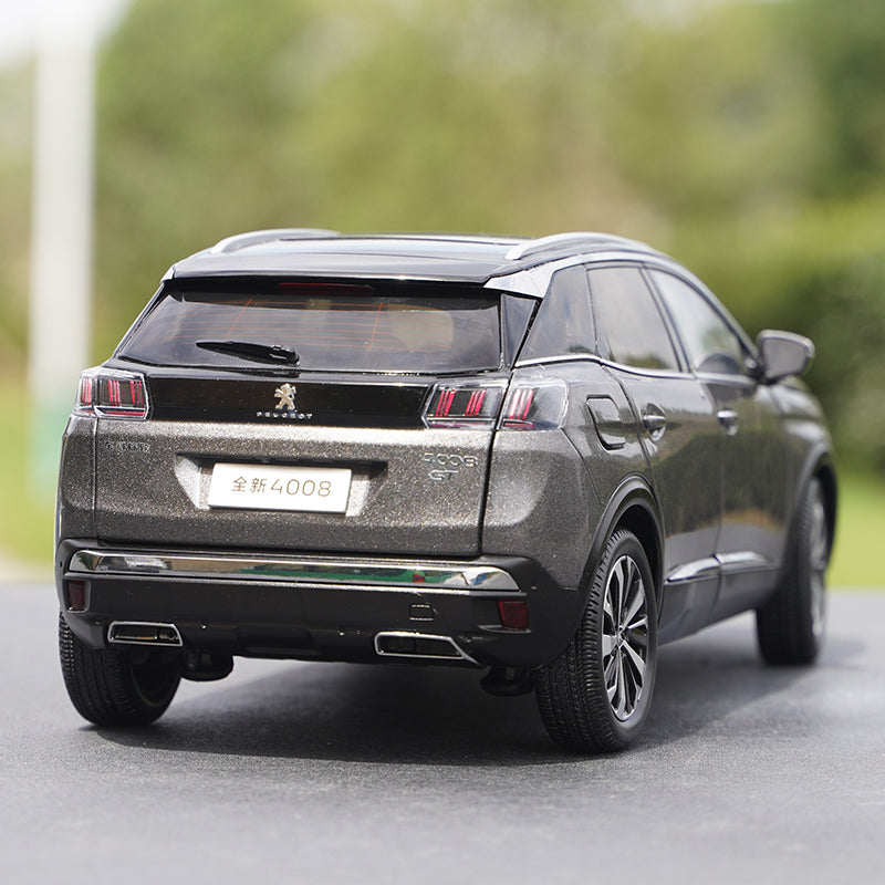 Original factory 1:18 Dongfeng Peugeot Brand new 4008 diecast off-road car model for gift, toys