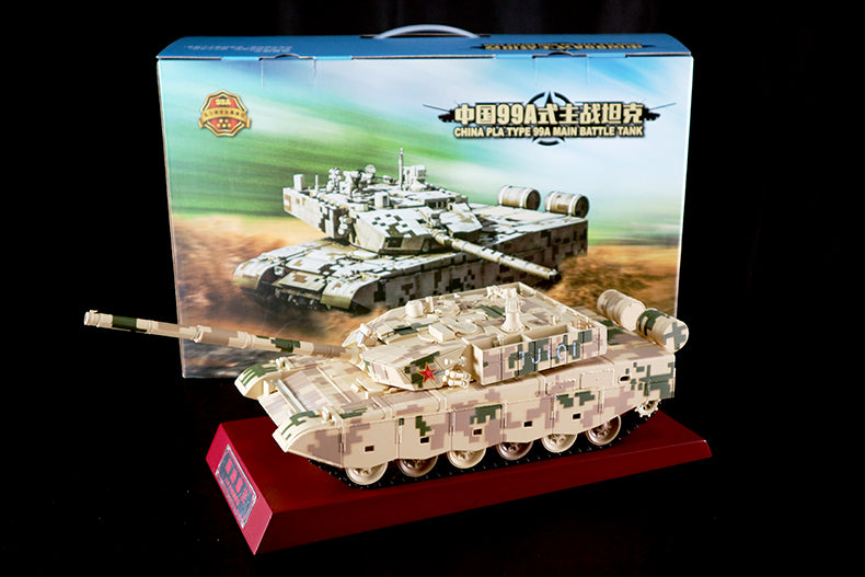 Original Factory 1:30 Diecast 99A China Main Battale Armored Metal Tank Model Alloy Simulation 99 Crawler Type Veterans Ta…