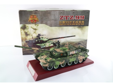 Original Factory 1:30 Diecast 99A China Main Battale Armored Metal Tank Model Alloy Simulation 99 Crawler Type Veterans Ta…