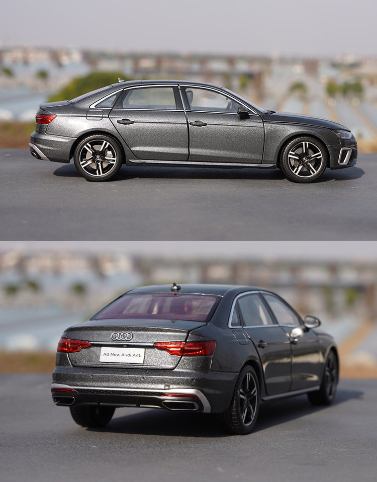 Original factory Gold/Grey 1:18 VW Audi A4L 2020 brand new A4L diecast car model for toy vehicle