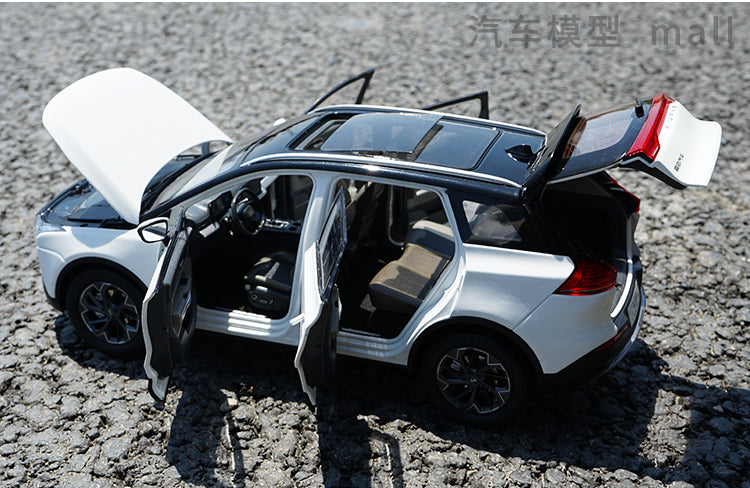 1:18 Original 2019 Aiways U5 SUV diecast car model with small gift