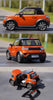 Original factory 1:18 BAIC LITE AFCFOX diecast electric car model for gift, collection