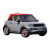 Original factory 1:18 BAIC LITE AFCFOX diecast electric car model for gift, collection