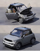 Original factory 1:18 BAIC LITE AFCFOX diecast electric car model for gift, collection