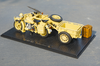Original factory World War II German Yangtze 1:24 Hooded BMW R75 scooters alloy motorcycle model for collection