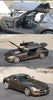 Original factory 1:18 GTA Benz SLS AMG diecast car model alloy sports car model for gift, toys, collection