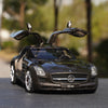 Original factory 1:18 GTA Benz SLS AMG diecast car model alloy sports car model for gift, toys, collection