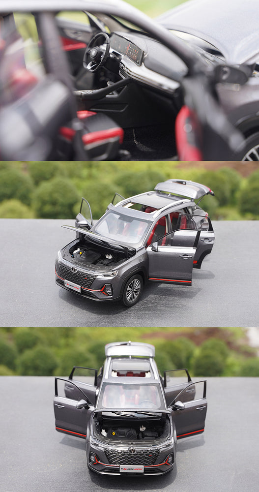 1:18 scale Changan CS35 PLUS 2021 Diecast SUV alloy simulation toy car model for birthday gift