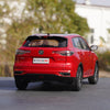 Original factory high quality red 1:18 Changan CS55 PLUS 2021 Diecast Scale SUV alloy simulation car model for gift