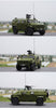Original factory 1:18 Dongfeng warrior 3 Generation CSK181 diecast armored car alloy model for collection, gift