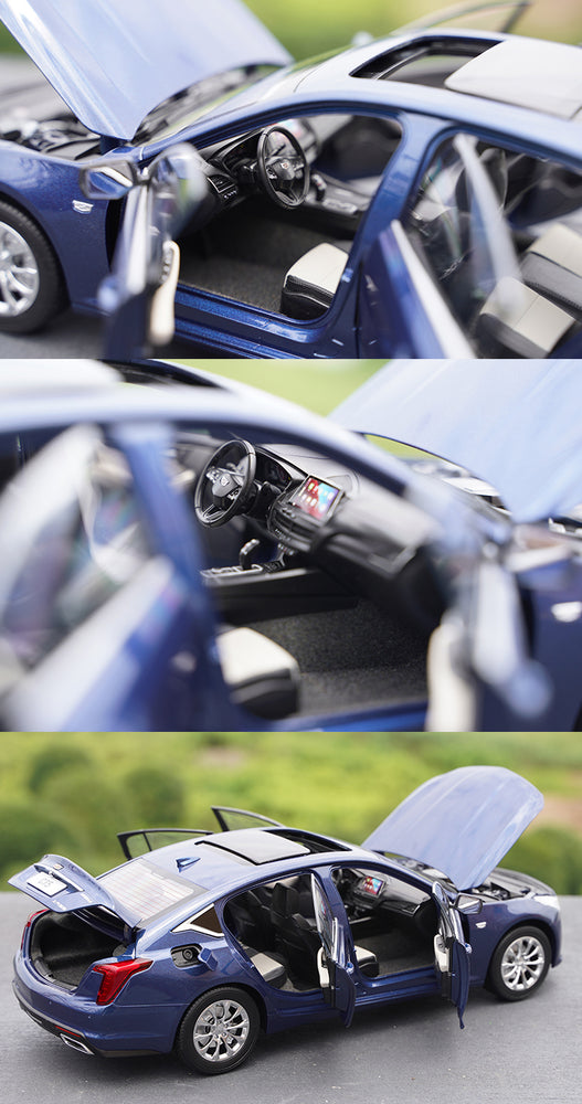 Original factory 1:18 SAIC-GM Cadillac CT5 2021 brand new Diecast promotional car model for gift