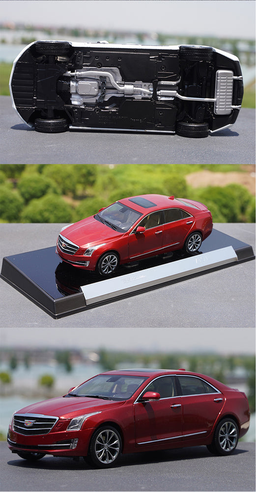 Original factory SGM 1:18 Cadilla c ATS ATS-L diecast alloy car model for gift, collection