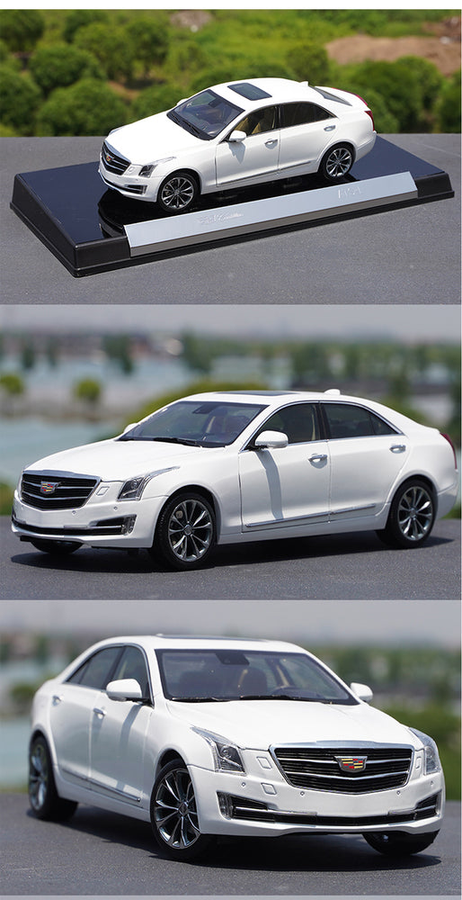 Original factory SGM 1:18 Cadilla c ATS ATS-L diecast alloy car model for gift, collection