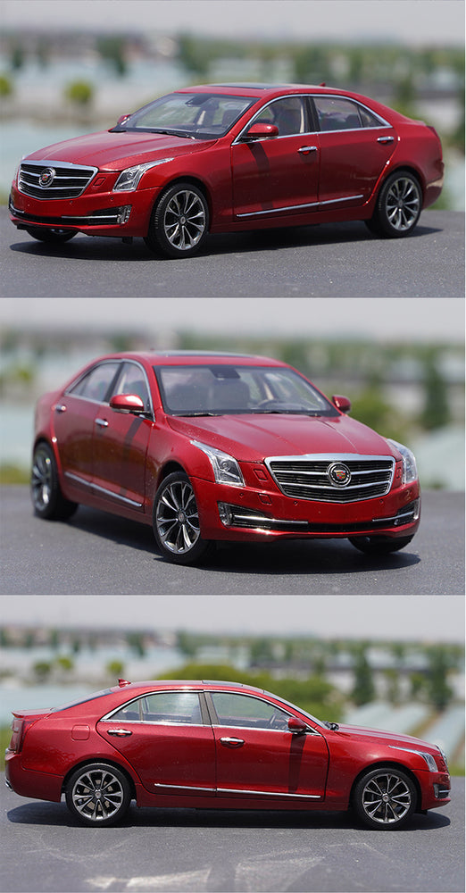 Original factory SGM 1:18 Cadilla c ATS ATS-L diecast alloy car model for gift, collection