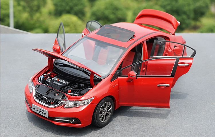 High quality authentic 1:18 HONDA CIVIC SI 9 generation 9th diecast car model