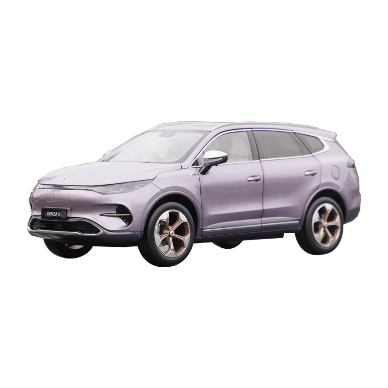 Original factory 1:18 Denza X Diecast BYD new energy electric alloy car model for toy, gift
