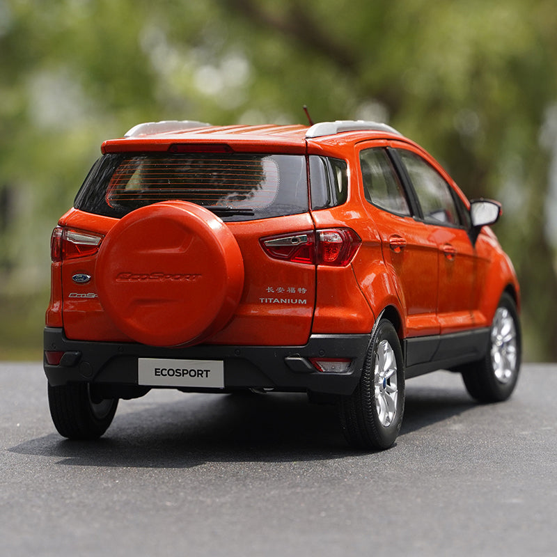 Original factory 1:18 Changan FORD ECOSPORT 2015 diecast scale car model for gift, collection