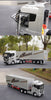 Original factory 1:36 Foton Auman EST-A diecast container truck model for gift, toys