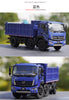 Original factory 1:32 Foton Ruiwo Rowor ES7 Diecast dump truck alloy truck muck simulation car model for gift, toy