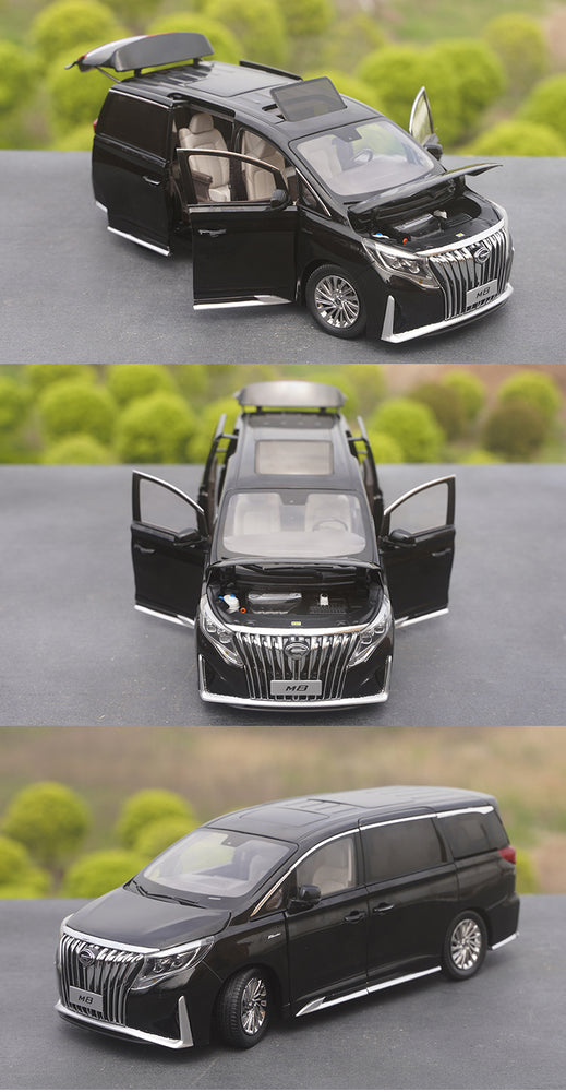 Original authentic 1:18 GAC Trumpchi M8 Master Edition GM8 diecast alloy MPV car model for promotional gift, collection