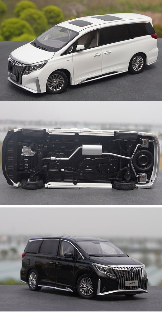 Original authentic 1:18 GAC Trumpchi M8 Master Edition GM8 diecast alloy MPV car model for promotional gift, collection
