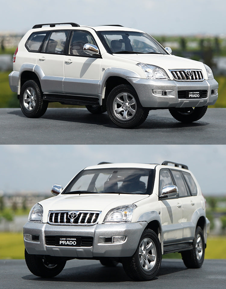 Original factory authentic 1:18 FAW toyota Prado GX 2008 diecast off-road vehicle scale model for gift, collection