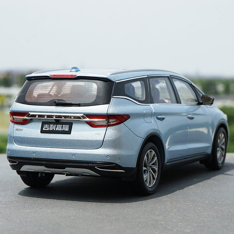 hite/Silver/blue 1:18 GEELY JIAJI MPV diecast Car Model Collectiable Toy Car Miniature model of Children's toy vehicle Gift