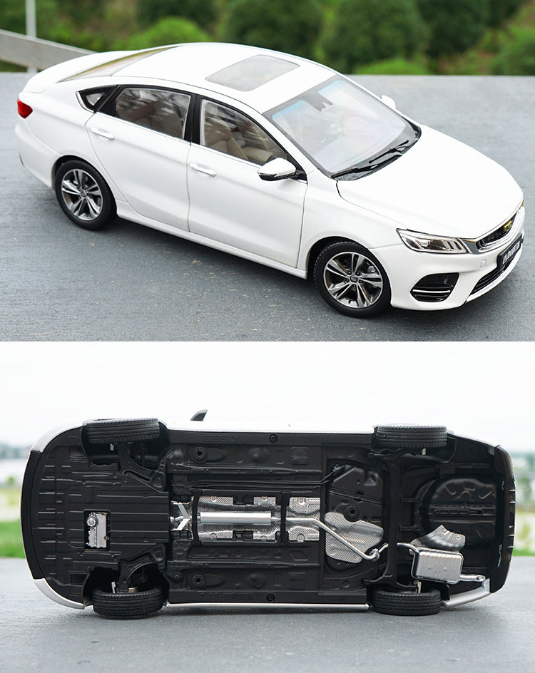 1:18 scale Diecast Model Geely binrui Bean alloy Car Miniature model of Children's toy vehicle Gift