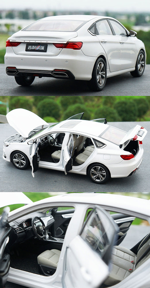 1:18 scale Diecast Model Geely binrui Bean alloy Car Miniature model of Children's toy vehicle Gift