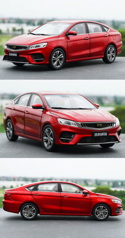 1:18 scale Diecast Model Geely binrui Bean alloy Car Miniature model of Children's toy vehicle Gift