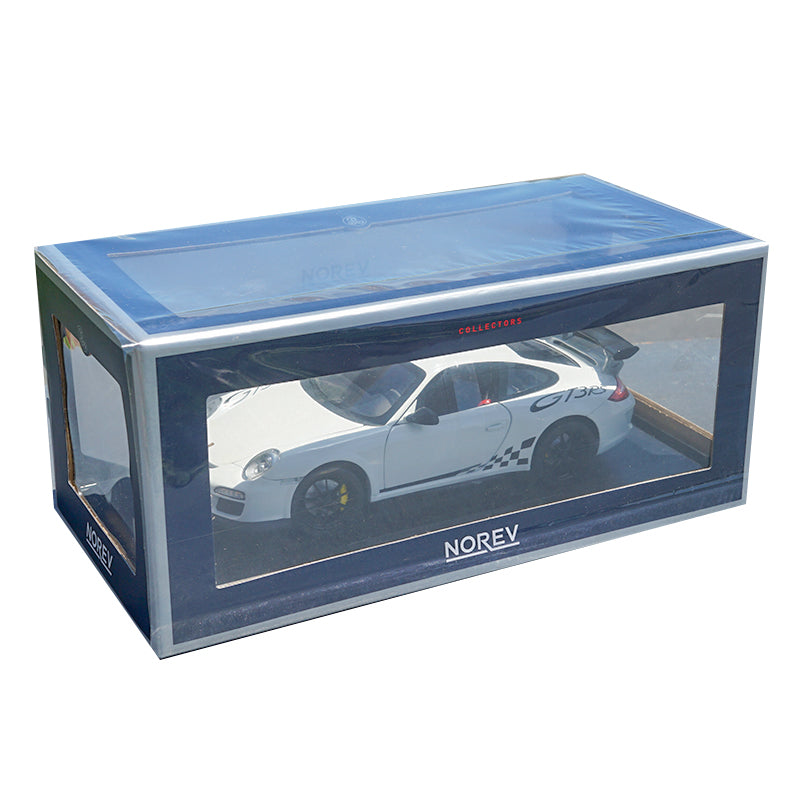 High classic NOREV 1:18 Porsche 911 GT3 RS 2010 Sport Car Diecast Model with small gift