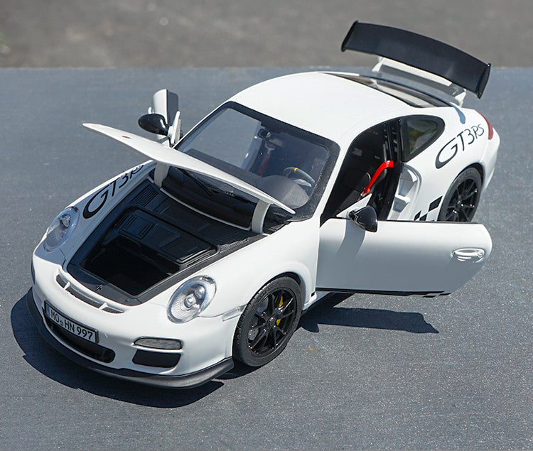 High classic NOREV 1:18 Porsche 911 GT3 RS 2010 Sport Car Diecast Model with small gift
