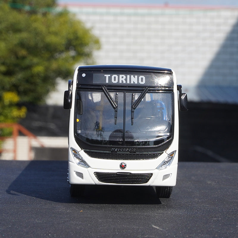 High quality 1:42 Diecast Marcopolo Torino bus scale model for gift, collection
