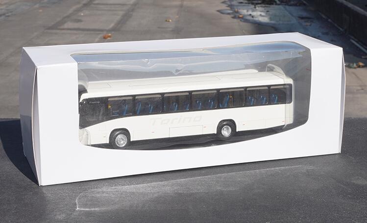 High quality 1:42 Diecast Marcopolo Torino bus scale model for gift, collection