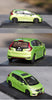 Original factory Green/Blue 1:43 GAC Honda Fit 2018 Diecast alloy car model for collection, toys, gift