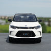 High quality collectiable 1:18 Honda Idea VE-1 new energy diecast white SUV car model for gift, collection