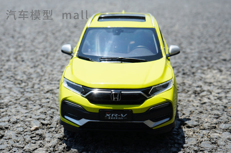 1:18 Original Honda XRV XR-V 2019 Diecast car model with small gift